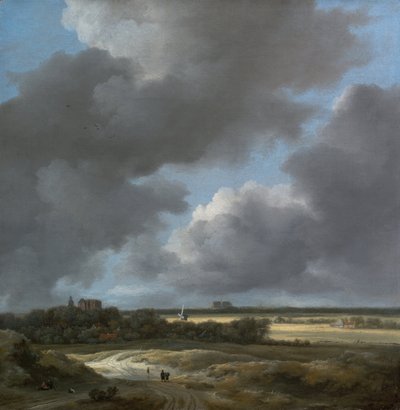 Veduta di Alkmaar da Jacob van Ruisdael